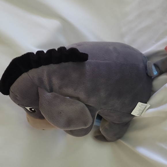 Disney Store Eeyore Plush Holding photo frame Detachable Tail 11" - Picture 9 of 16